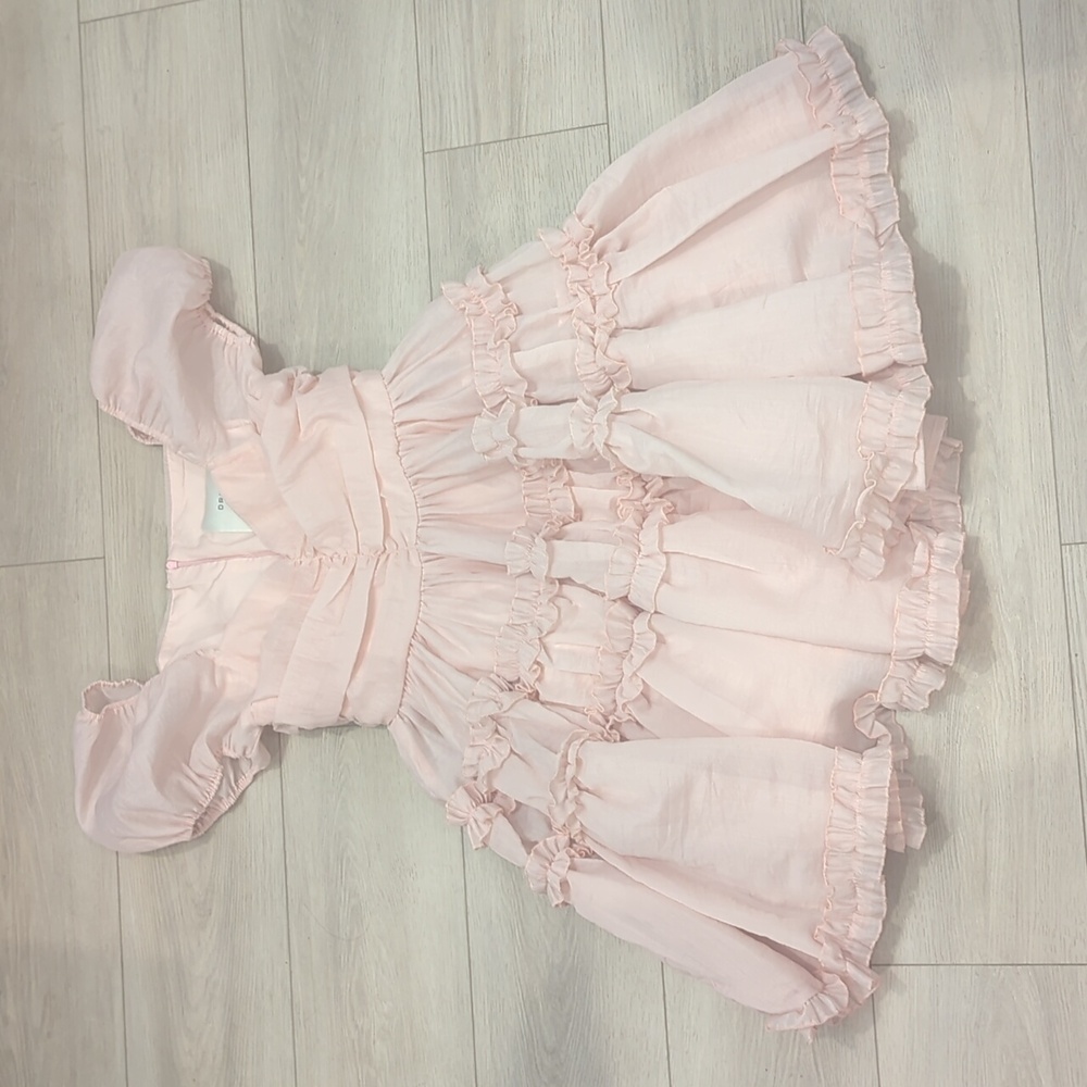 Lillia Ruffle Mini Dress